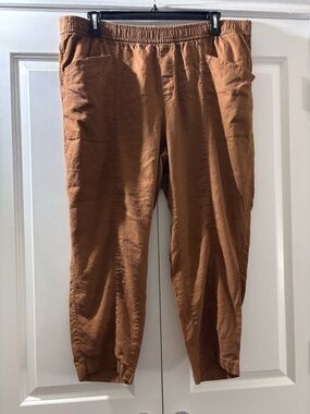 Old Navy Women's Rust Brown Jogger Sweatpants